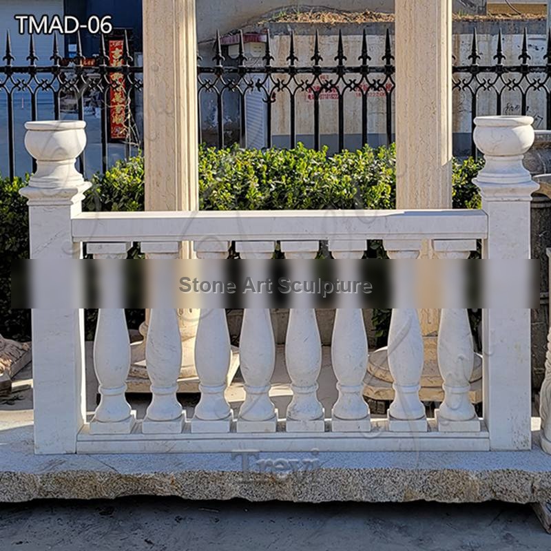 High-Quality White Marble Balustrade Factory Supplier TMAD-06