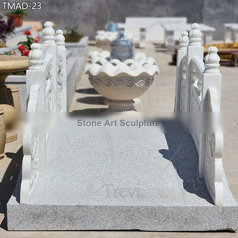 Decorative Outdoor Garden Marble Bridge for Sale detail image