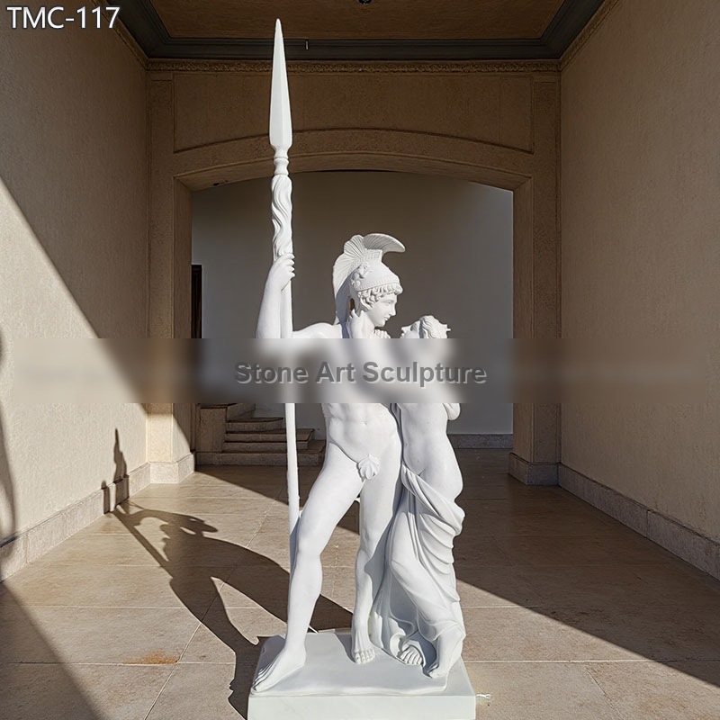 Marble Mars and Venus Sculpture by Antonio Canova for Sale