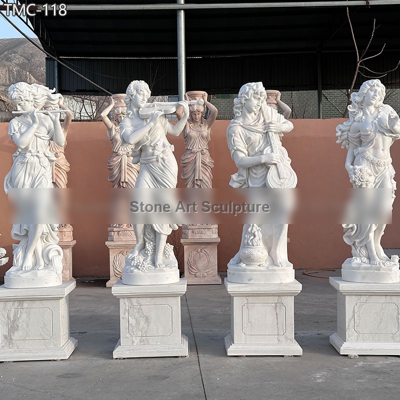 White Marble Shiva Statue Manufacturer from China detail image