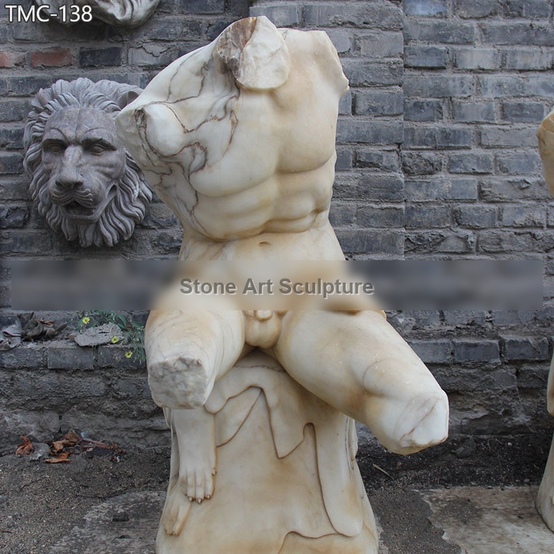 Classic Marble Belvedere Torso Replica detail image
