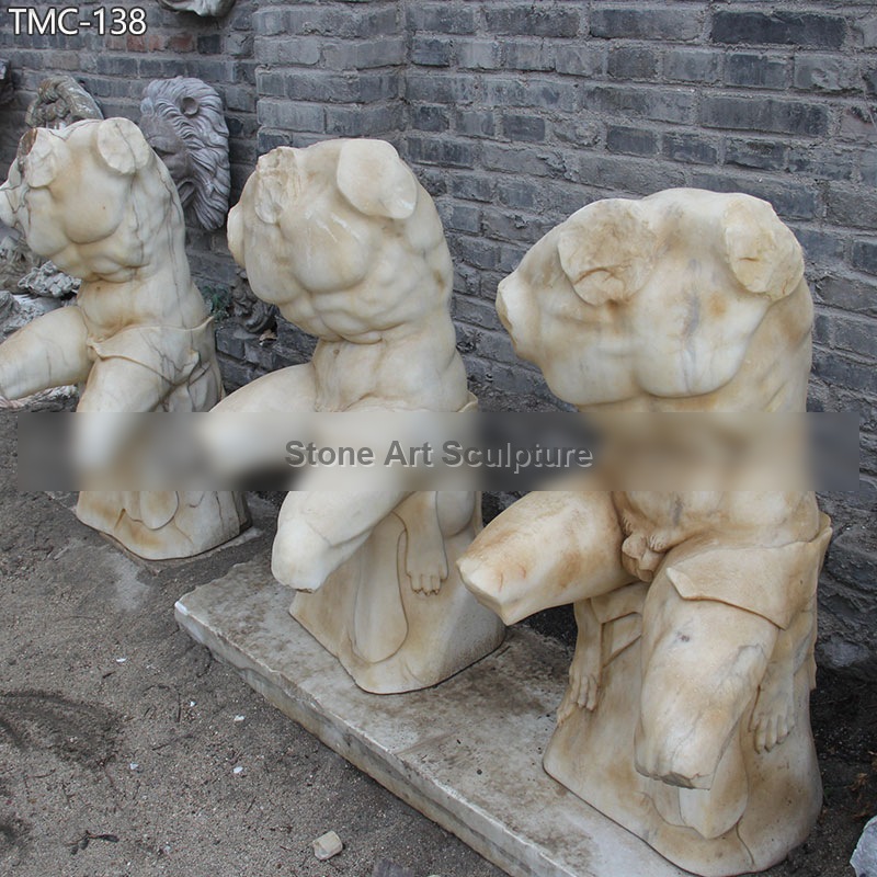 Classic Marble Belvedere Torso Replica detail image