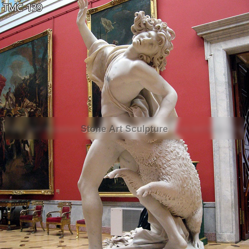 Replica of the Death of Adonis Sculpture Marble Art detail image