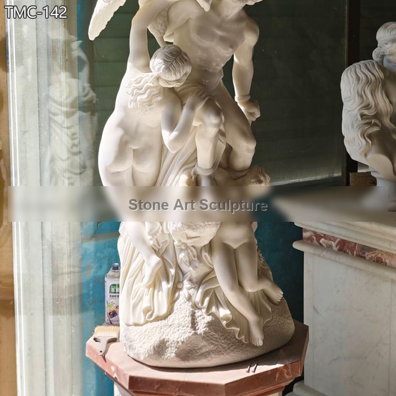 Prometheus Bound Sculpture Marble Replica detail image