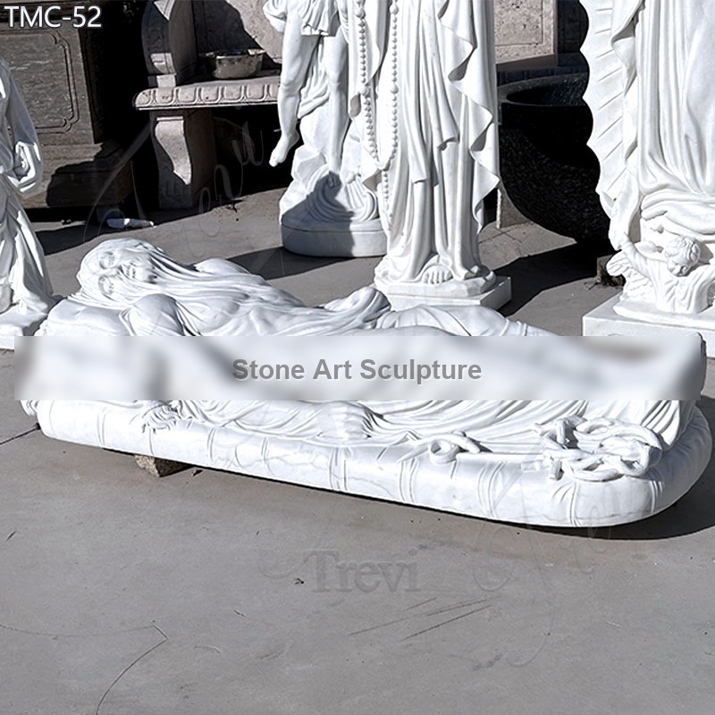 Famous Marble Veiled Christ Statue Replica Supplier TMC-52 detail image