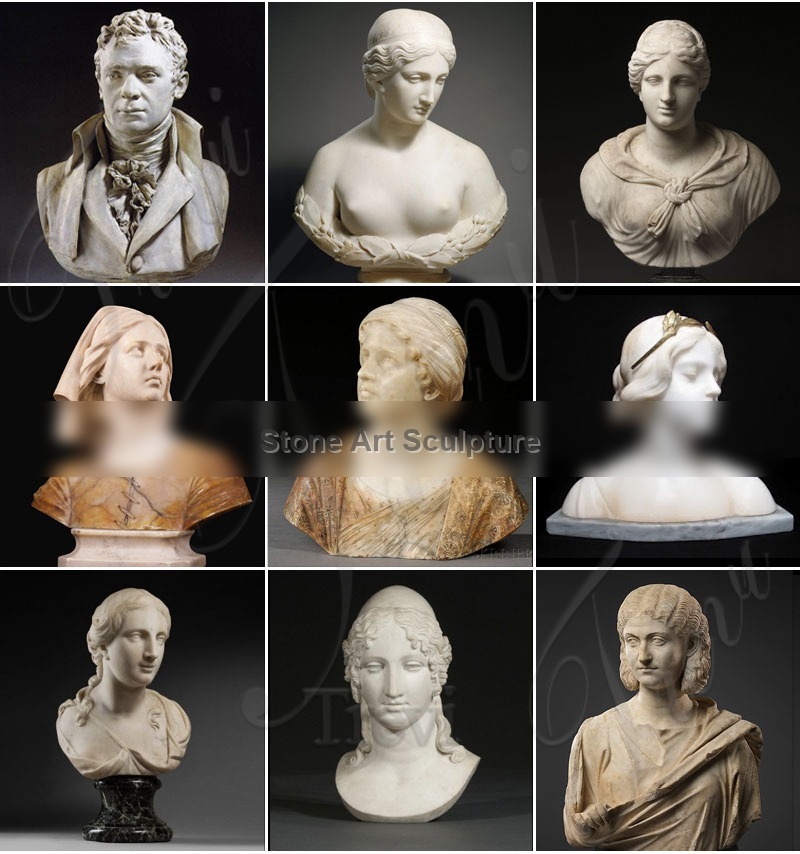 Marble Bernini Bust of Louis XIV Statue Replica Supplier TMC-61 detail image