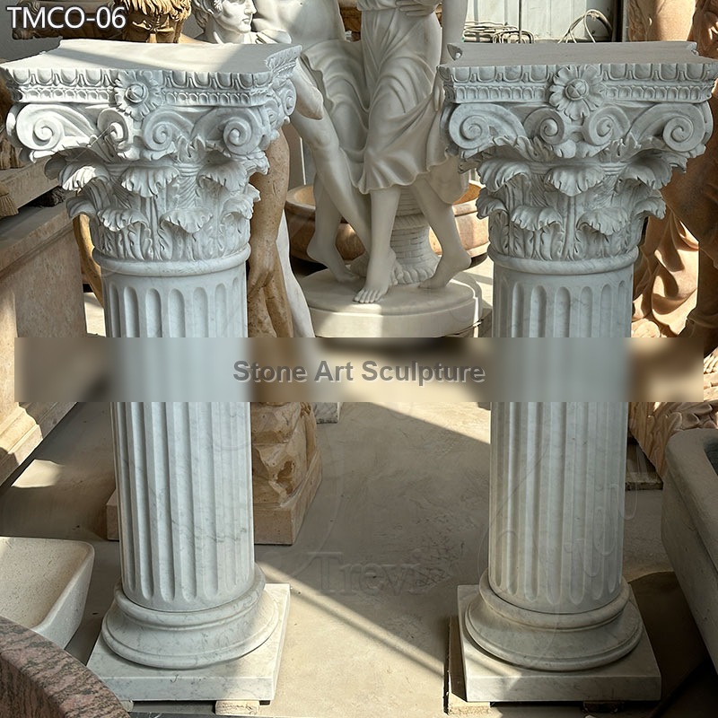 Luxury Marble Column Base for Home Decoration for Sale detail image