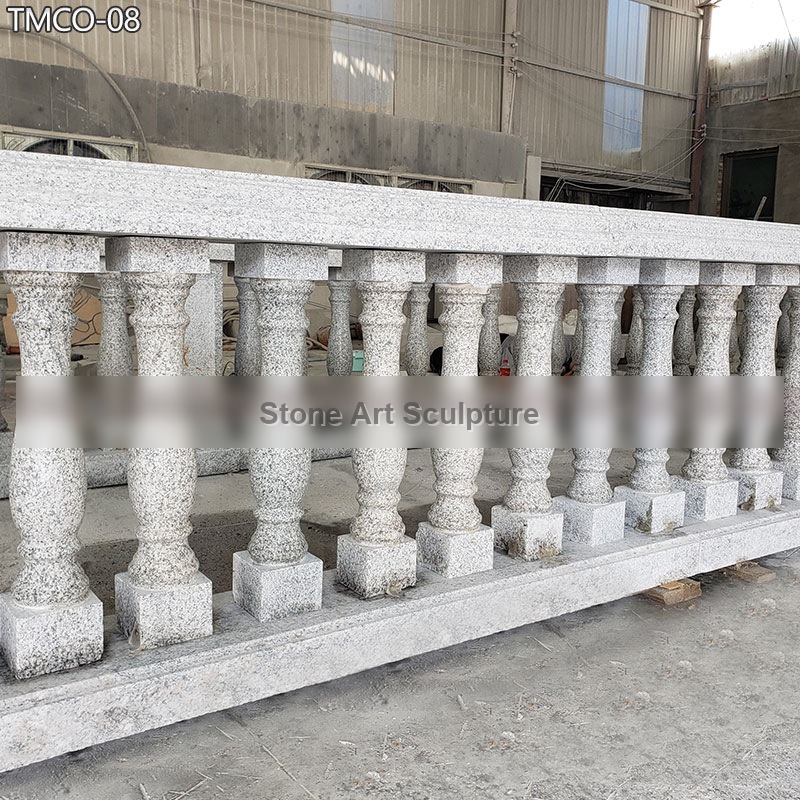 White Marble Railing Column Factory Supplier detail image