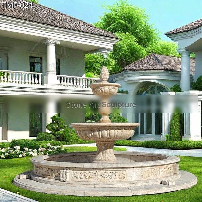 3 Tier Stone Water Fountain on Sale detail image