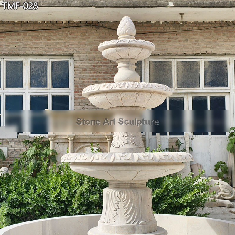 Marble Water Fountain Driveway Decoration detail image