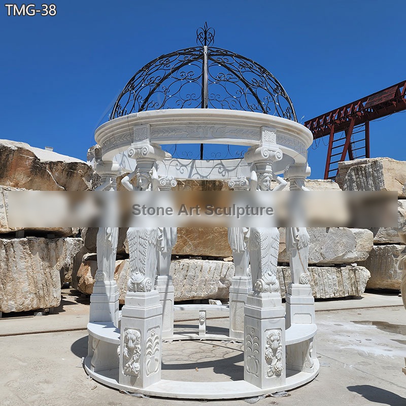 Garden Gazebo with Female Pillars for Sale TMG-38 detail image