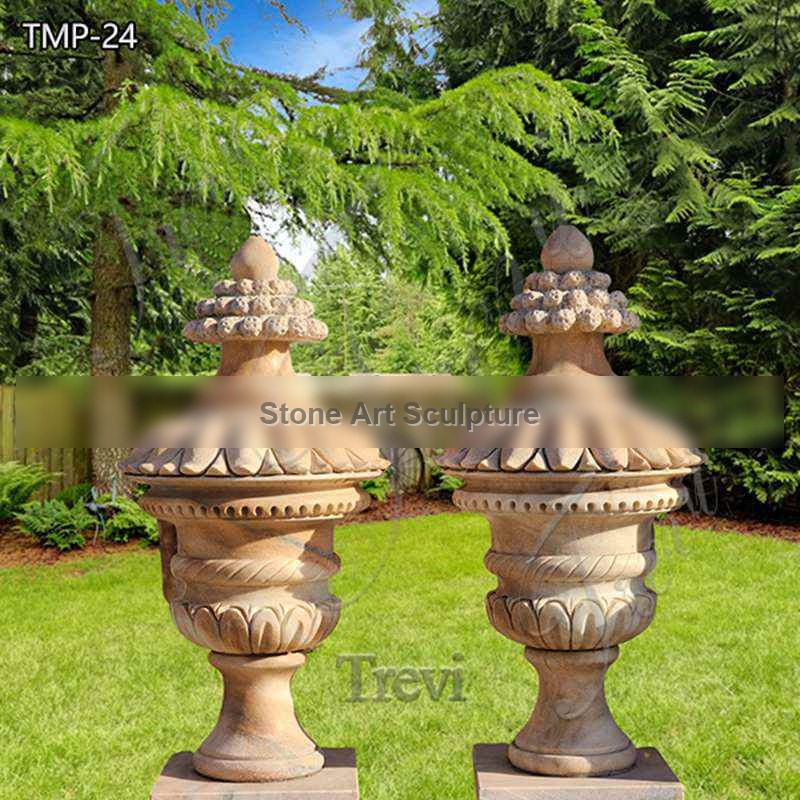 Large Decorative Marble Planter Pot Factory Supplier TMP-24
