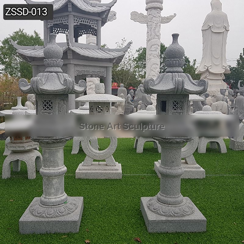High Quality Outdoor Japanese Granite Garden Lamp Decor for Sale ZSSD-013