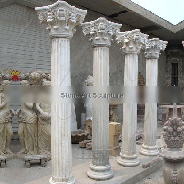 Marble Front Porch Home Depot Columns for Sale TMC-03