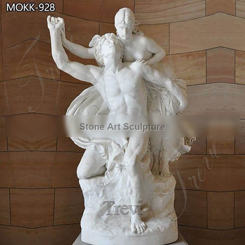 Marble Life-size Statues for Sale Merkur And Psyche Reinhold Begas Art MOKK-928
