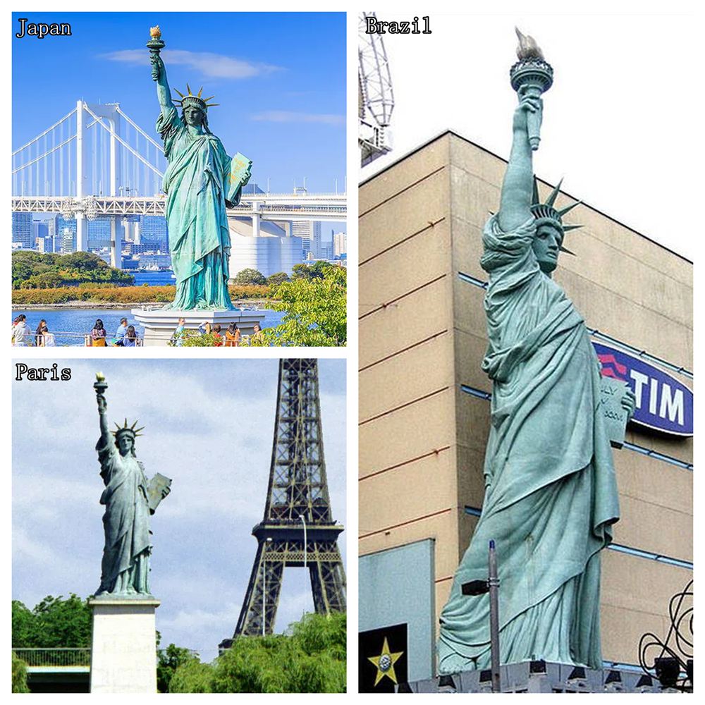 Replicas of the Statue of Liberty Around the World