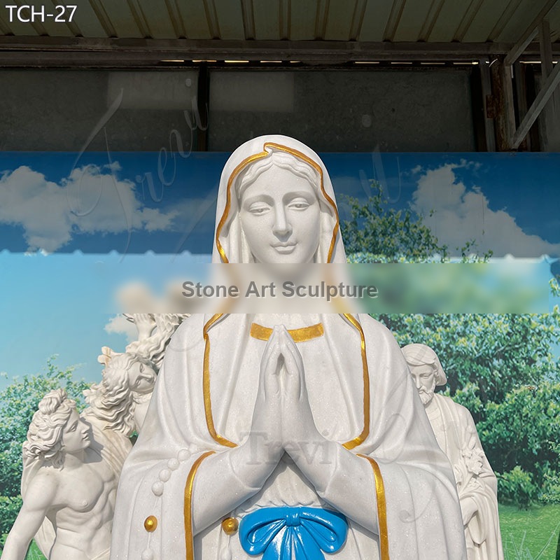 Catholic Garden Statues and Decor Our Lady of Lourdes for Sale TCH-27 detail image