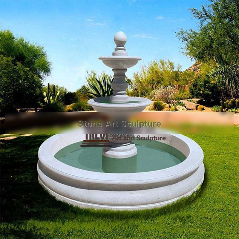 Garden Decoration Outdoor Marble Fountain for sale MOKK-826 detail image
