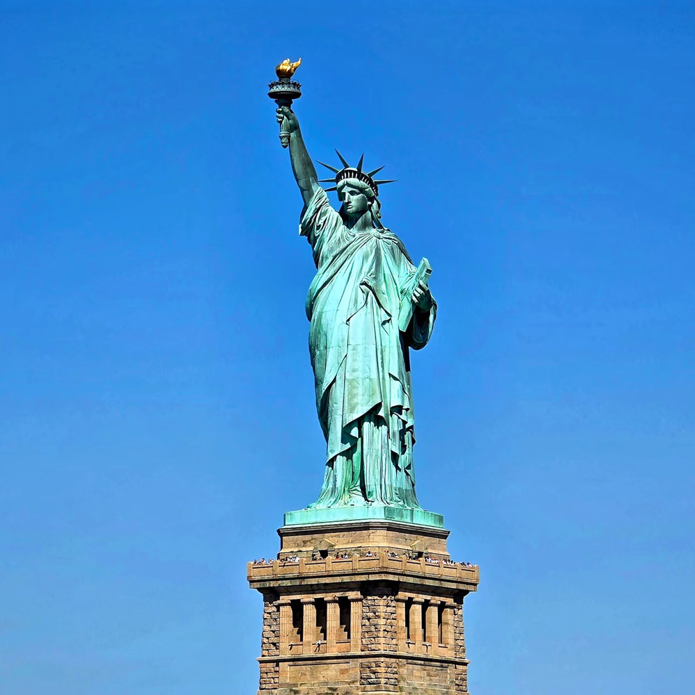 bronze Statue of Liberty