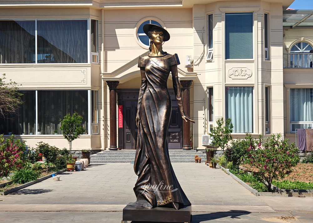 Artist Commissioned Famous Model Sculpture