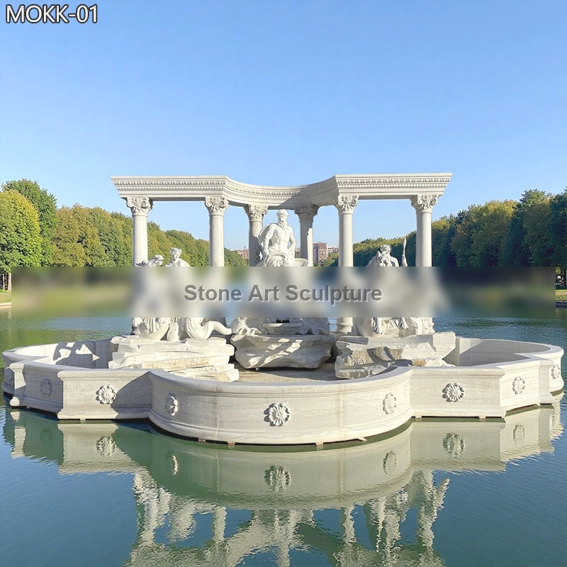 Luxury Roman Marble Trevi Fountain for Sale MOKK-01 detail image