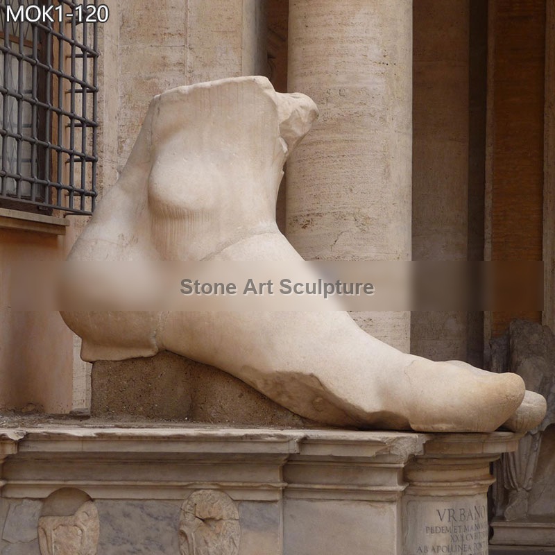 Modern Marble Giant Foot Sculpture for Outdoors MOK1-120 detail image