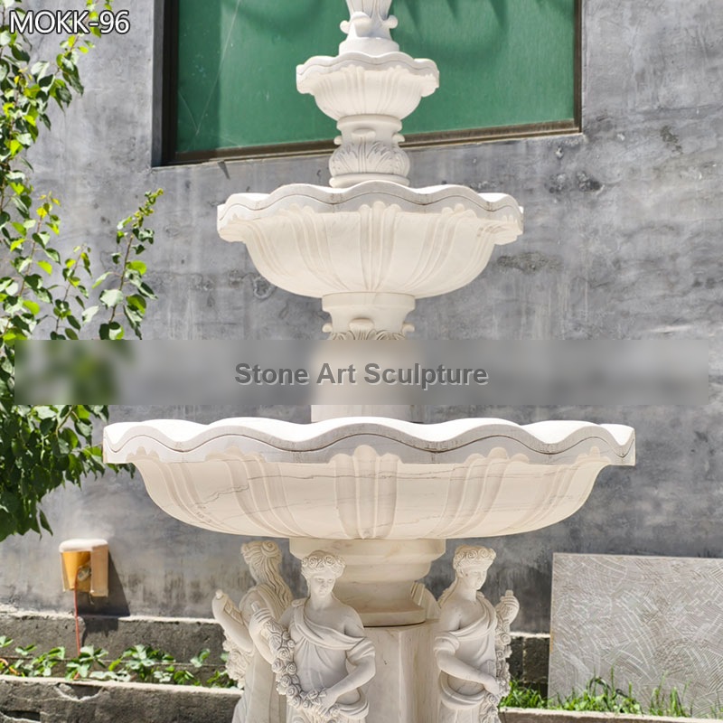 3 Tier Water Fountain for Outdoor Driveway MOKK-96 detail image