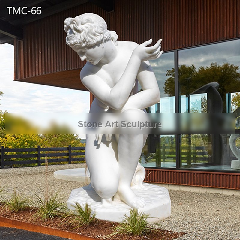 Famous Marble statue of Aphrodite Crouching Venus Replica TMC-66