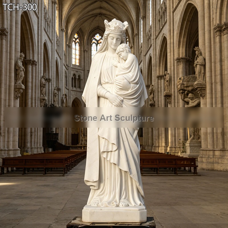 6 Feet Our Lady Seat of Wisdom Statue TCH-300