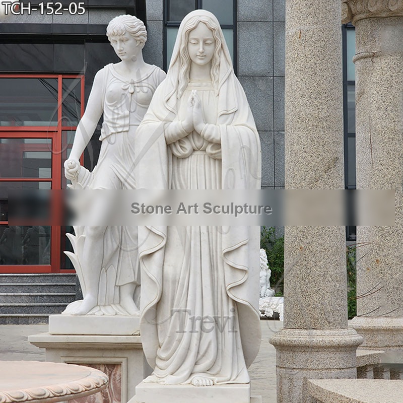 Blessed Virgin Mary Catholic Maria Garden Statues for Sale TCH-152 detail image