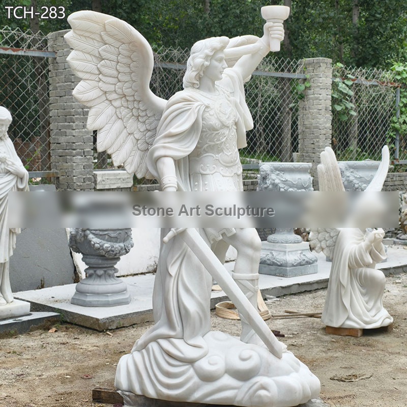 Outdoor Large St Michael Statue for Sale detail image