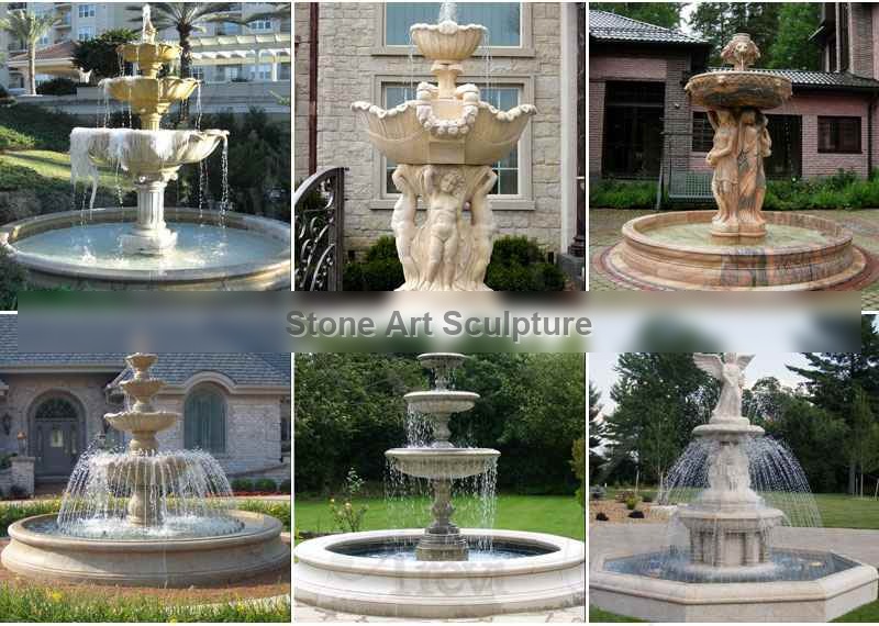 Garden Outdoor Marble Fish Wall Fountain for Sale MOKK-739 detail image