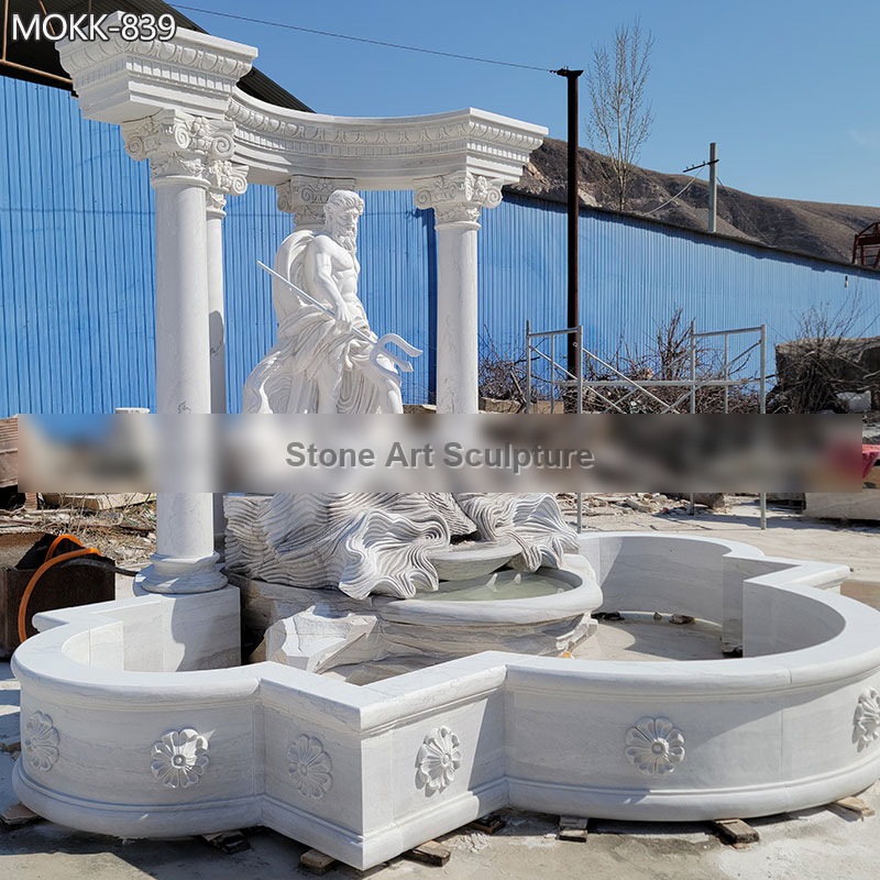 Custom Trevi Fountain with Poseidon Statue MOKK-839 detail image