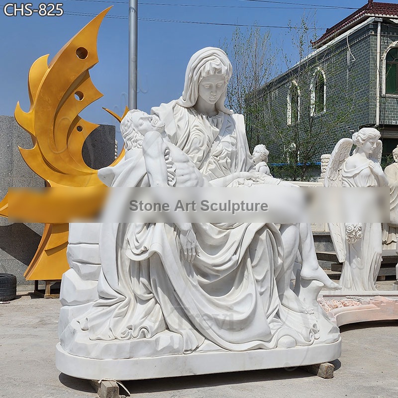 Life Size Marble Pieta Statue Church Decoration for Sale CHS-825