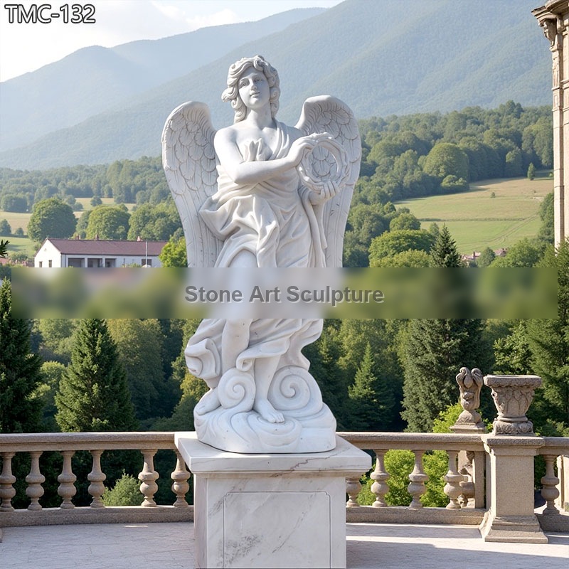 Bernini Angel with the Crown of Thorns Statue Replica