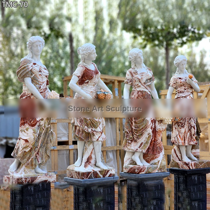 Life-Size Greek Marble Four Season Statue for Garden Decor TMC-70