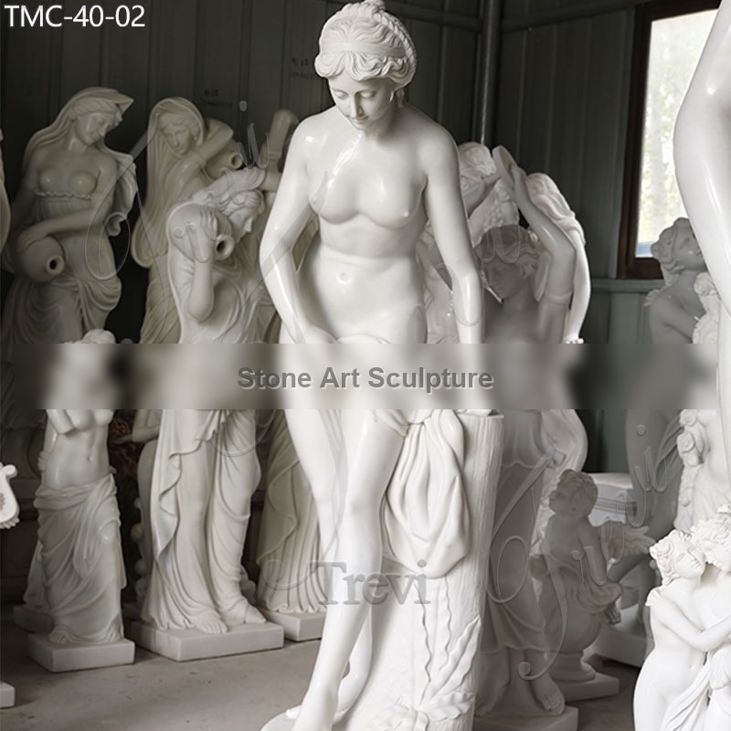 Outdoor Full Size Beautiful Nude Woman Garden Statues for Sale TMC-40 detail image