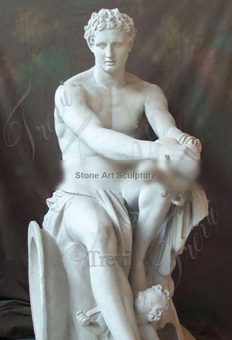 White Famous Marble Statue Greek Art for Sale MOKK-940 detail image