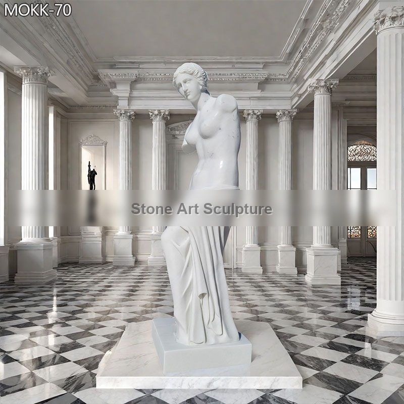 68” Marble Roman Venus Goddess Sculpture for Sale MOKK-70