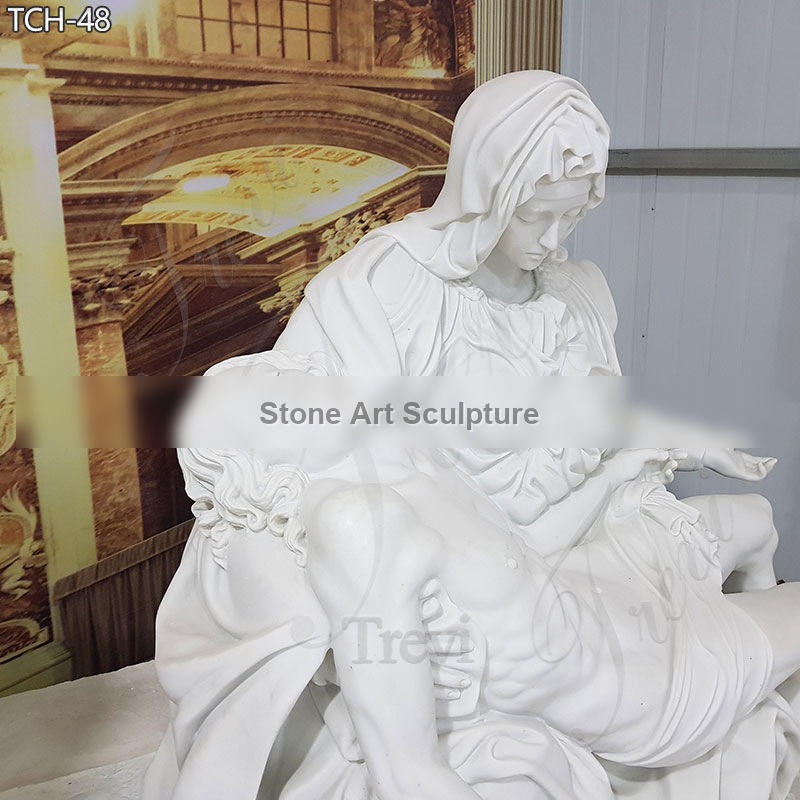 Church Religious Garden Statues of Michelangelo’s Pieta Online Sale TCH-48 detail image