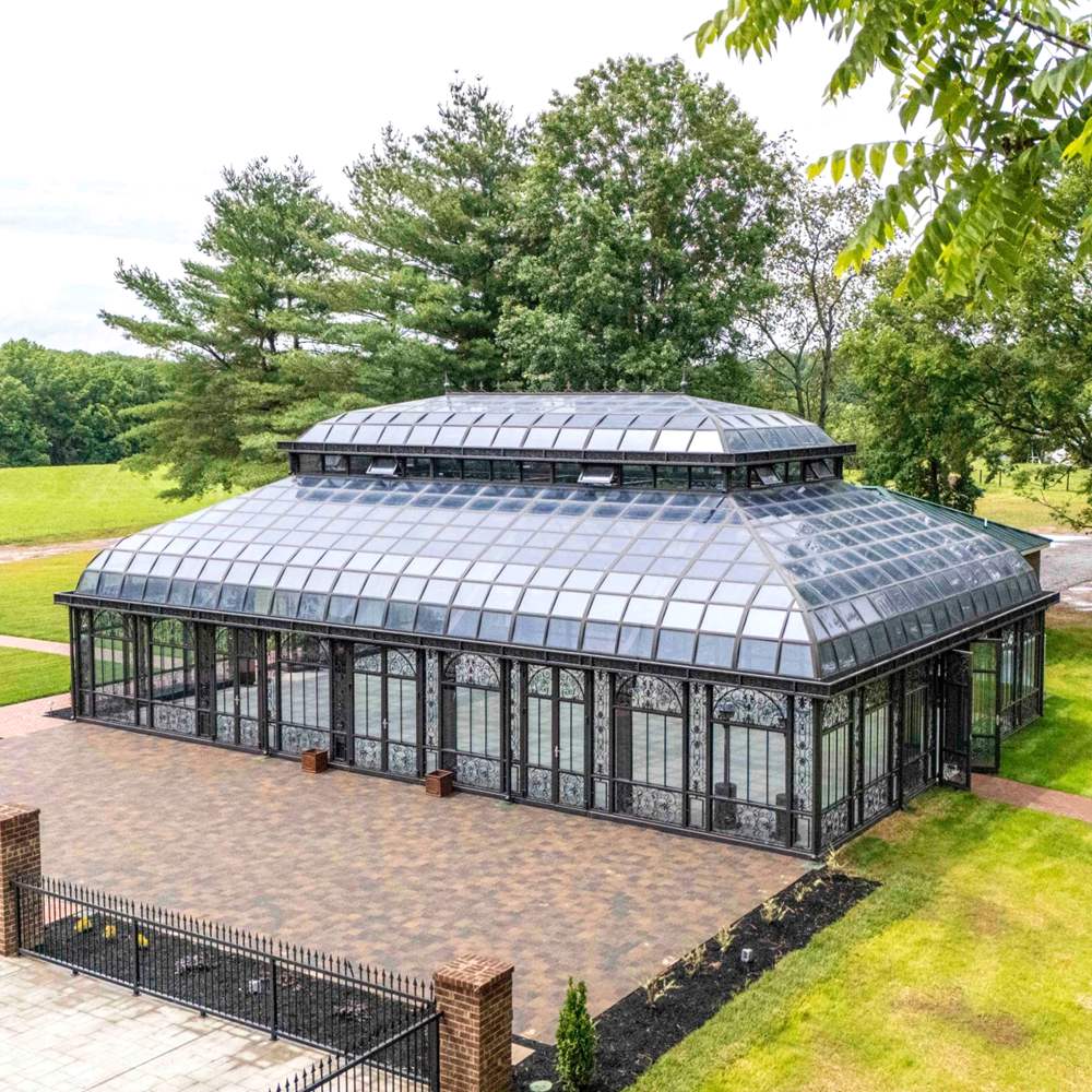 Luxurious French Chateau Style Victorian Conservatory Greenhouse