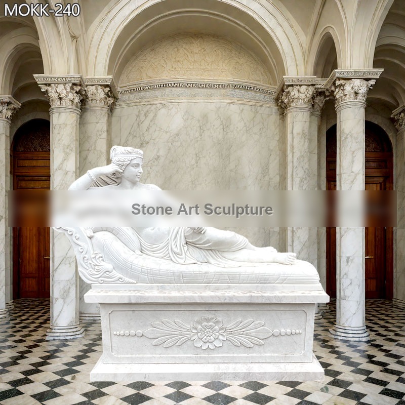 Pauline Bonaparte as Venus Victrix Statue for Sale