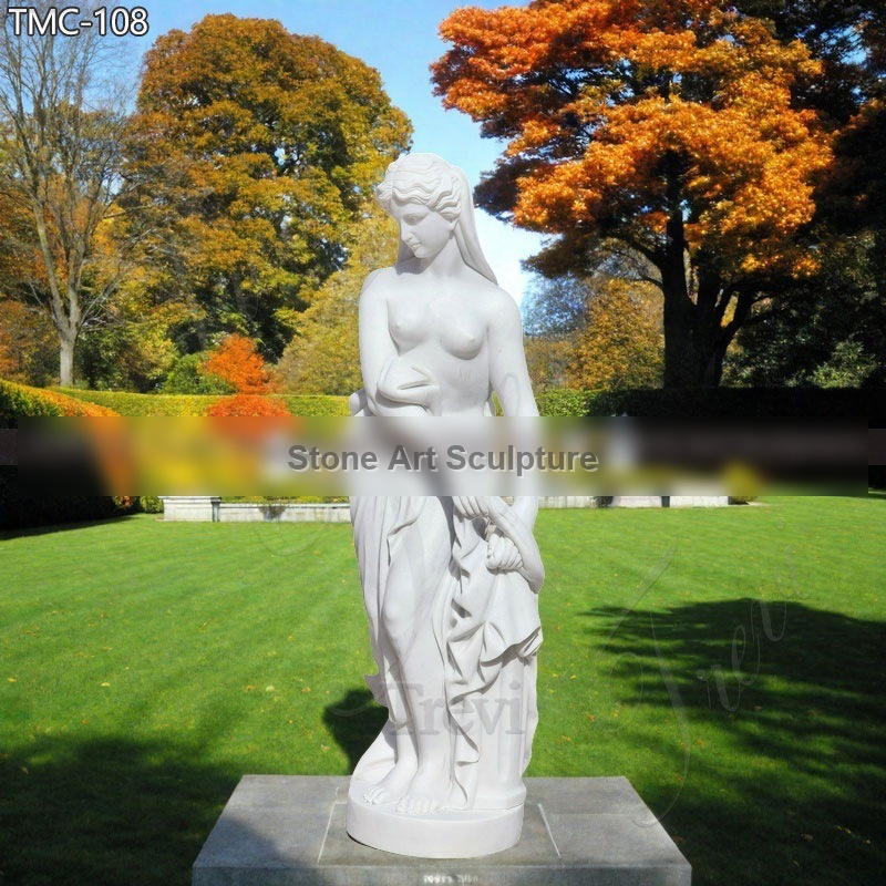 Classic Marble Bathing Woman Statue