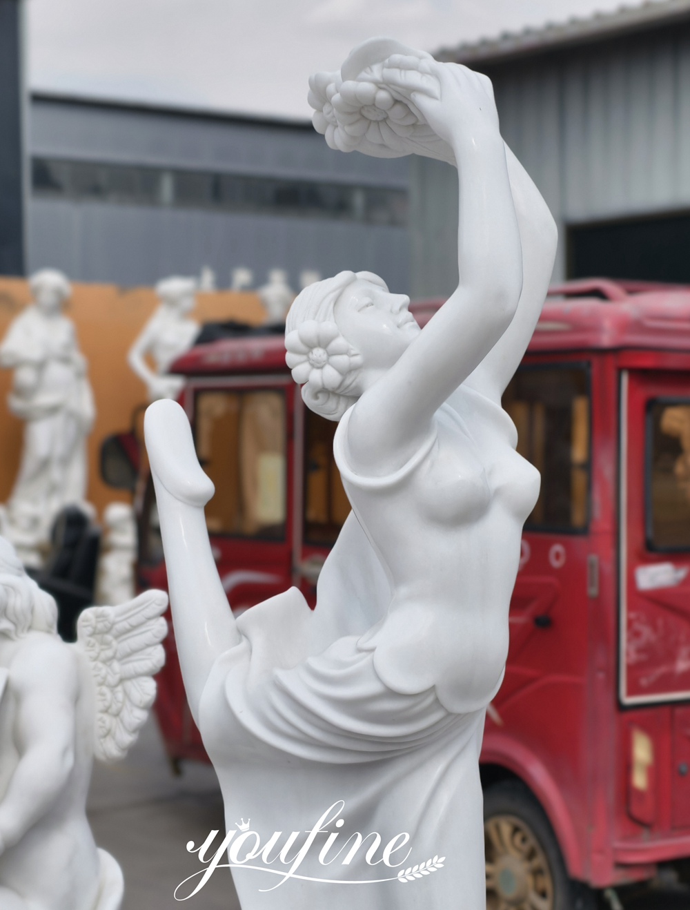 Dancing Maidens statue