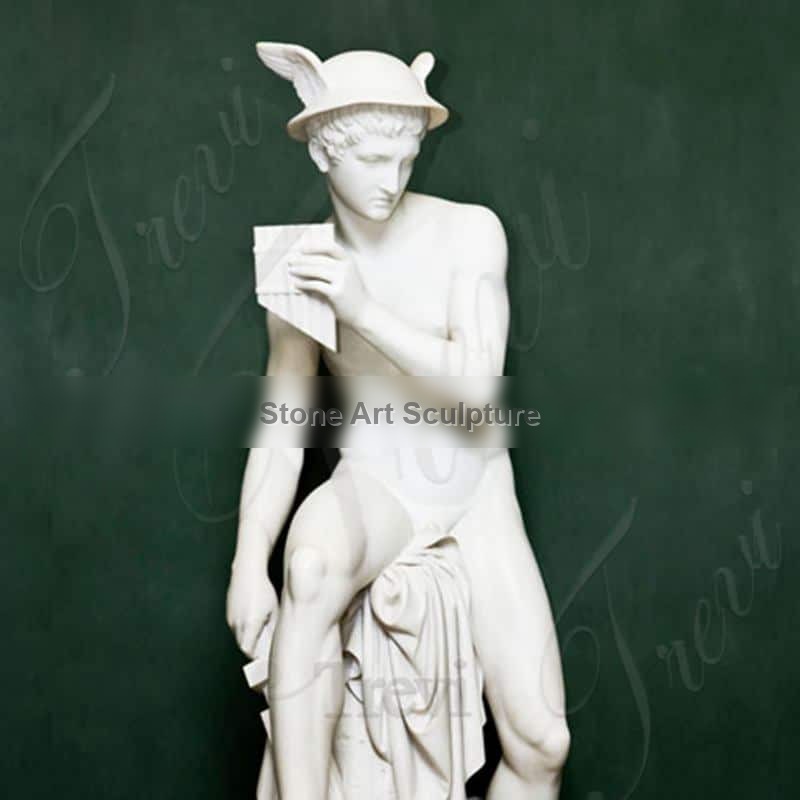 Life Size Marble Garden Statue Jupiter about to Kill Argus for Sale MOKK-236 detail image