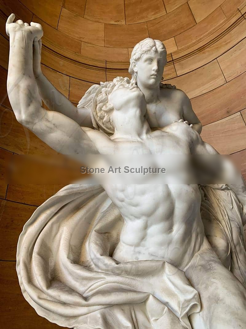 Marble Life-size Statues for Sale Merkur And Psyche Reinhold Begas Art MOKK-928 detail image