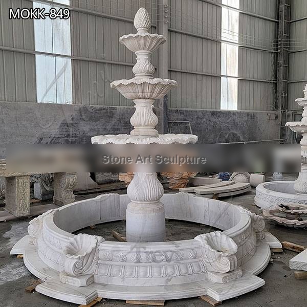 Outdoor Marble Water Fountain Factory Price MOKK-849