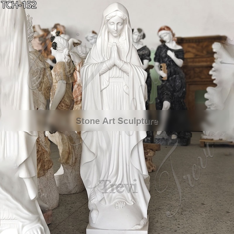 Blessed Virgin Mary Catholic Maria Garden Statues for Sale TCH-152 detail image