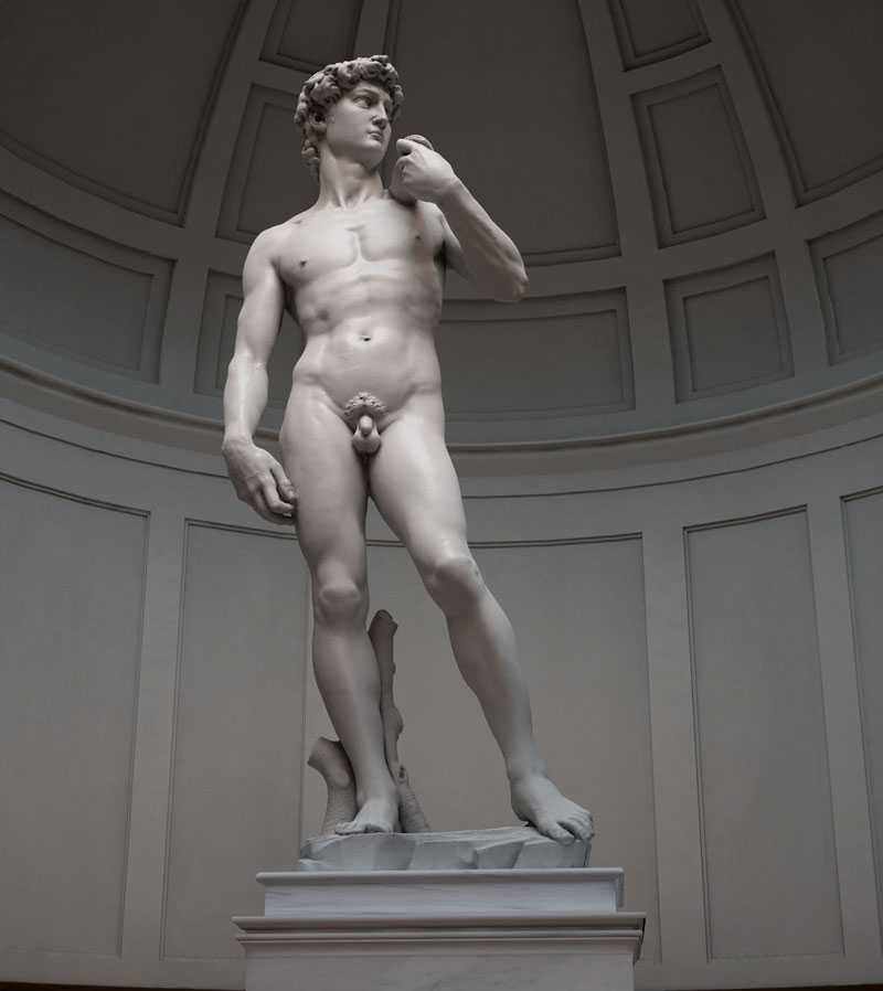 Famous art sculptures in the world life size Michelangelo Sculptures David replica