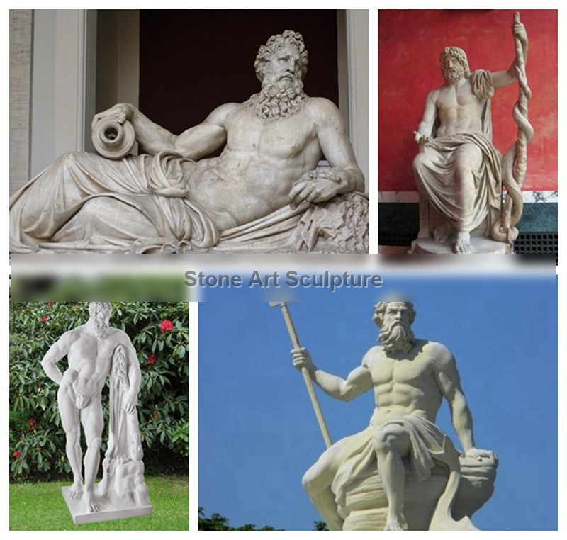 Famous Marble Roman Statue of Jupiter Replica Supplier TMC-55 detail image